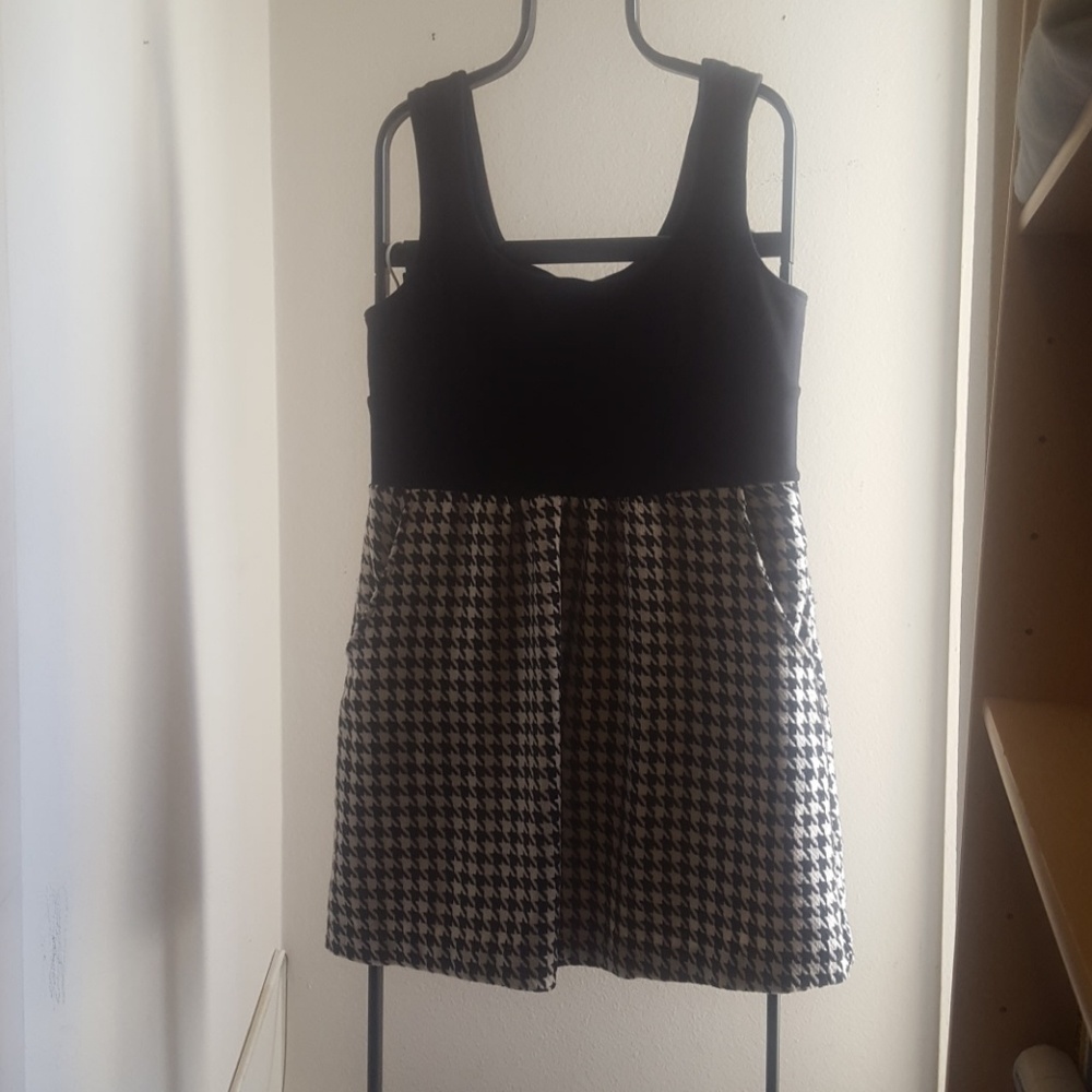 Houndstooth dress